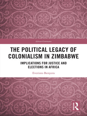 cover image of The Political Legacy of Colonialism in Zimbabwe